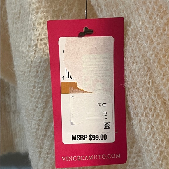 Vince Camuto Cyrus Dolman Sleeve Women’s Plus Size 3X Ivory Cardigan - Picture 5 of 8